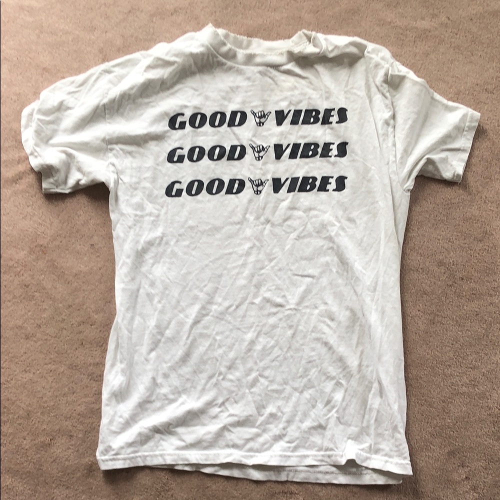 Brandy Melville 'Good Vibes' Graphic T-Shirt